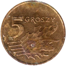 Preview 5 groszy, 2014 reverse