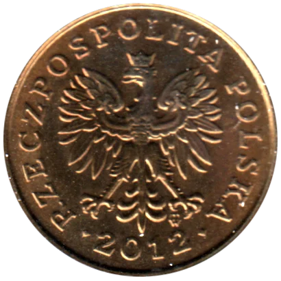 2 groszy, 2012 Obverse