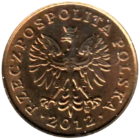 Preview 2 groszy, 2012 obverse