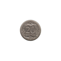 Preview 20 groszy, 1991 reverse