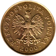 Preview 5 groszy, 2000 obverse