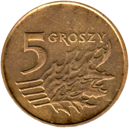 5 groszy, 2000 Reverse