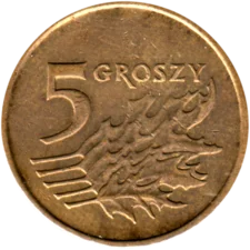 Preview 5 groszy, 2000 reverse