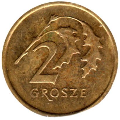2 groszy, 2015 Reverse