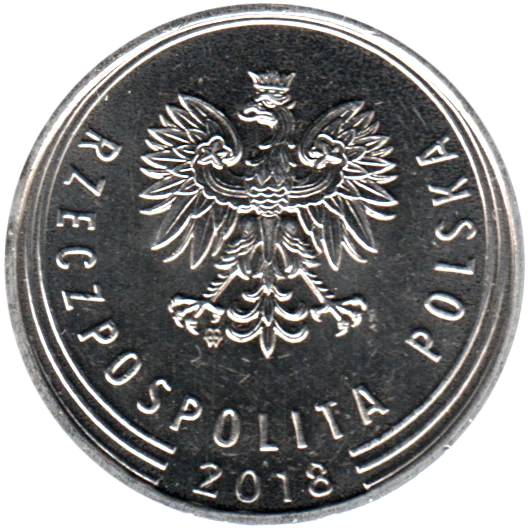 1 Złoty, 2018 Obverse