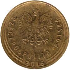 Preview 5 groszy, 2016 obverse