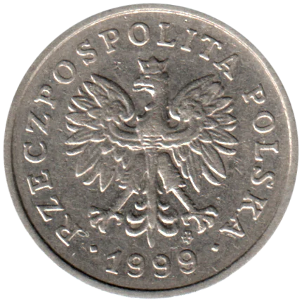 20 groszy, 1999 Obverse