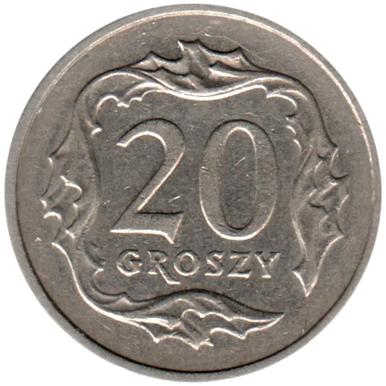 20 groszy, 1999 Reverse
