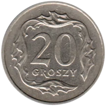Preview 20 groszy, 1999 reverse