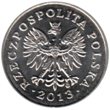 Preview 20 groszy, 2013 obverse