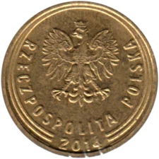 Preview 5 groszy, 2014 obverse