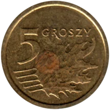 Preview 5 groszy, 2014 reverse