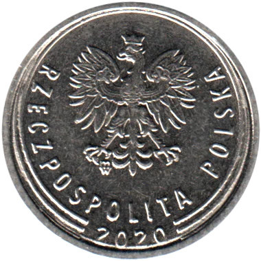 10 groszy, 2020 Obverse