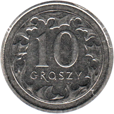 Preview 10 groszy, 2020 reverse