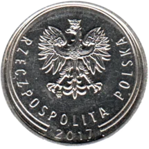 Preview 20 groszy, 2017 obverse
