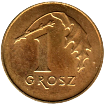 1 grosz, 2024 Reverse