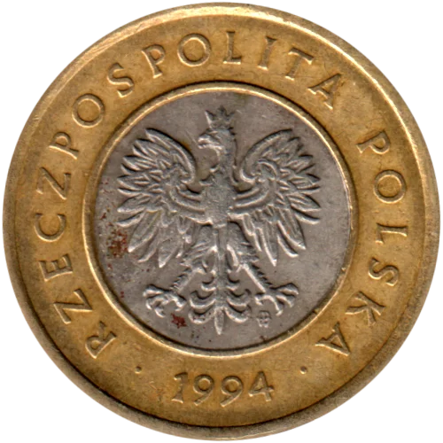 2 Złoty, 1994 Obverse