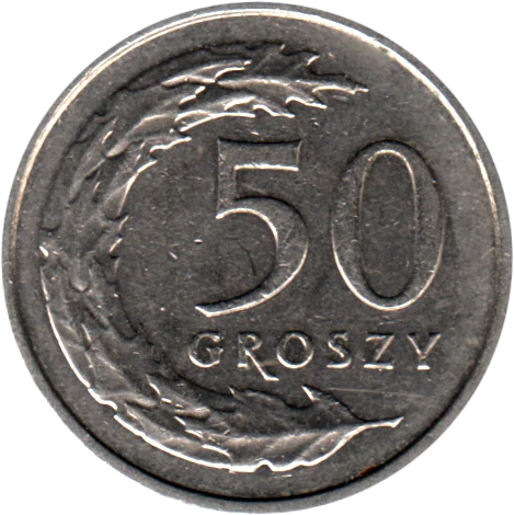 50 groszy, 2012 Reverse