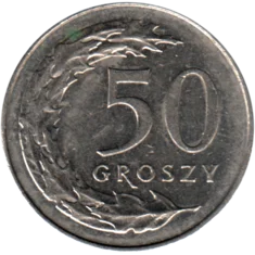 Preview 50 groszy, 2010 reverse