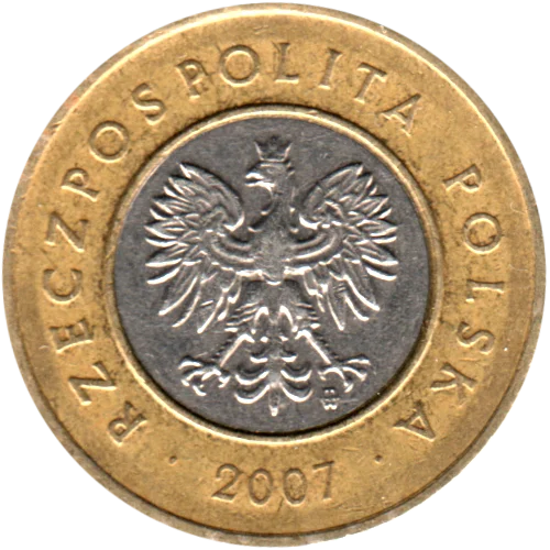 2 Złoty, 2007 Obverse