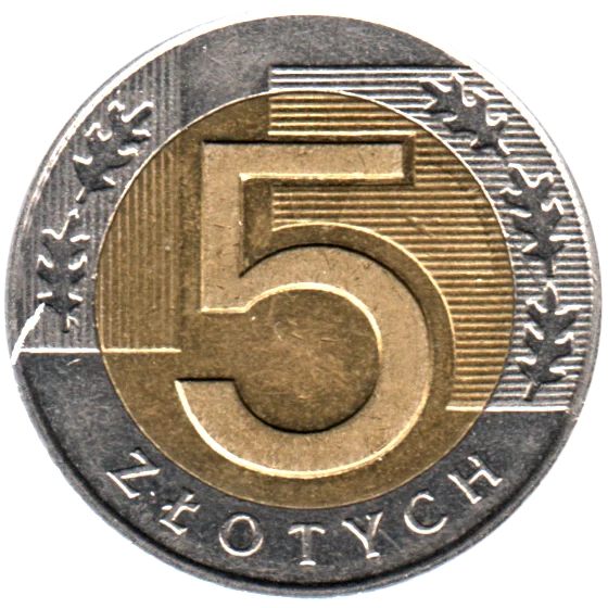 5 Złoty, 2015 Reverse
