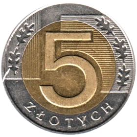 Preview 5 Złoty, 2015 reverse