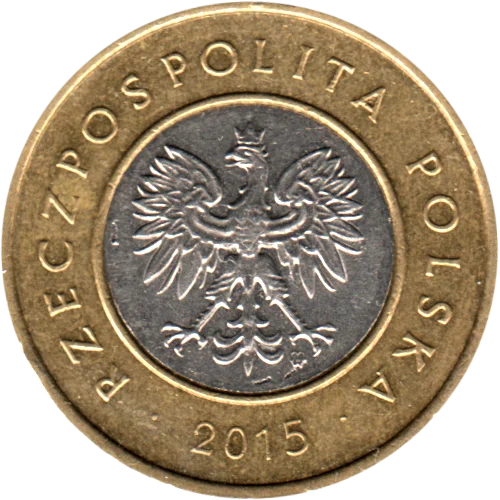 2 Złoty, 2015 Obverse