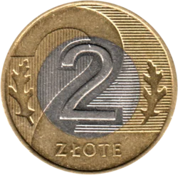 Preview 2 Złoty, 2015 reverse