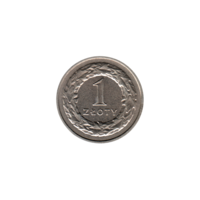 Preview 1 Złoty, 1990 reverse