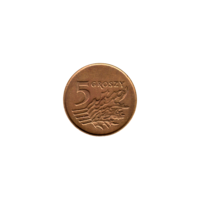 Preview 5 groszy, 1991 reverse