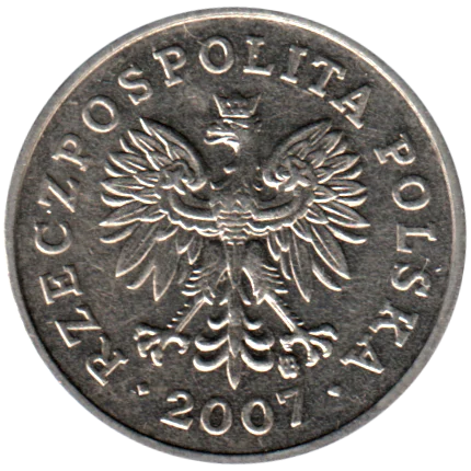 20 groszy, 2007 Obverse