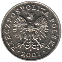 Preview 20 groszy, 2007 obverse