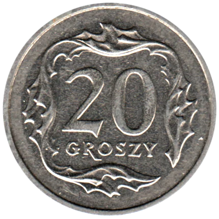 20 groszy, 2007 Reverse