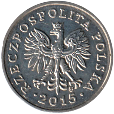 Preview 10 groszy, 2015 obverse