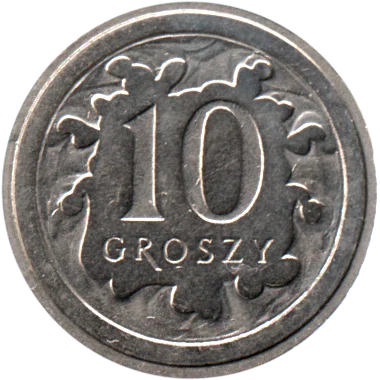 10 groszy, 2015 Reverse