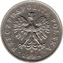 Preview 1 Złoty, 1994 obverse
