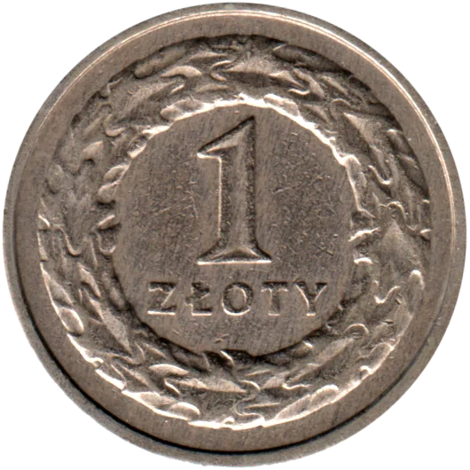 1 Złoty, 1994 Reverse