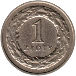 Preview 1 Złoty, 1994 reverse
