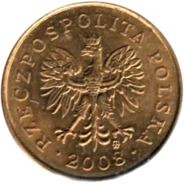 Preview 2 groszy, 2008 obverse