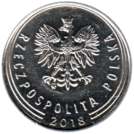 20 groszy, 2018 Obverse