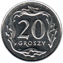 Preview 20 groszy, 2018 reverse