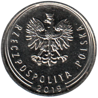 Preview 10 groszy, 2019 obverse