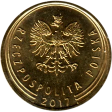 Preview 5 groszy, 2017 obverse