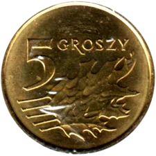 Preview 5 groszy, 2017 reverse