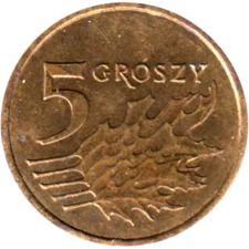 Preview 5 groszy, 2013 reverse