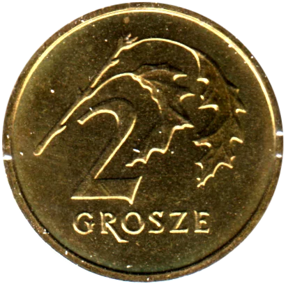 2 groszy, 2017 Reverse