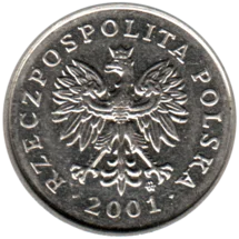 Preview 20 groszy, 2001 obverse