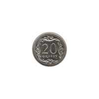 Preview 20 groszy, 2001 reverse