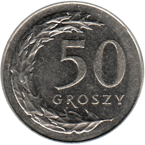 50 groszy, 2011 Reverse