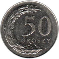 Preview 50 groszy, 2011 reverse